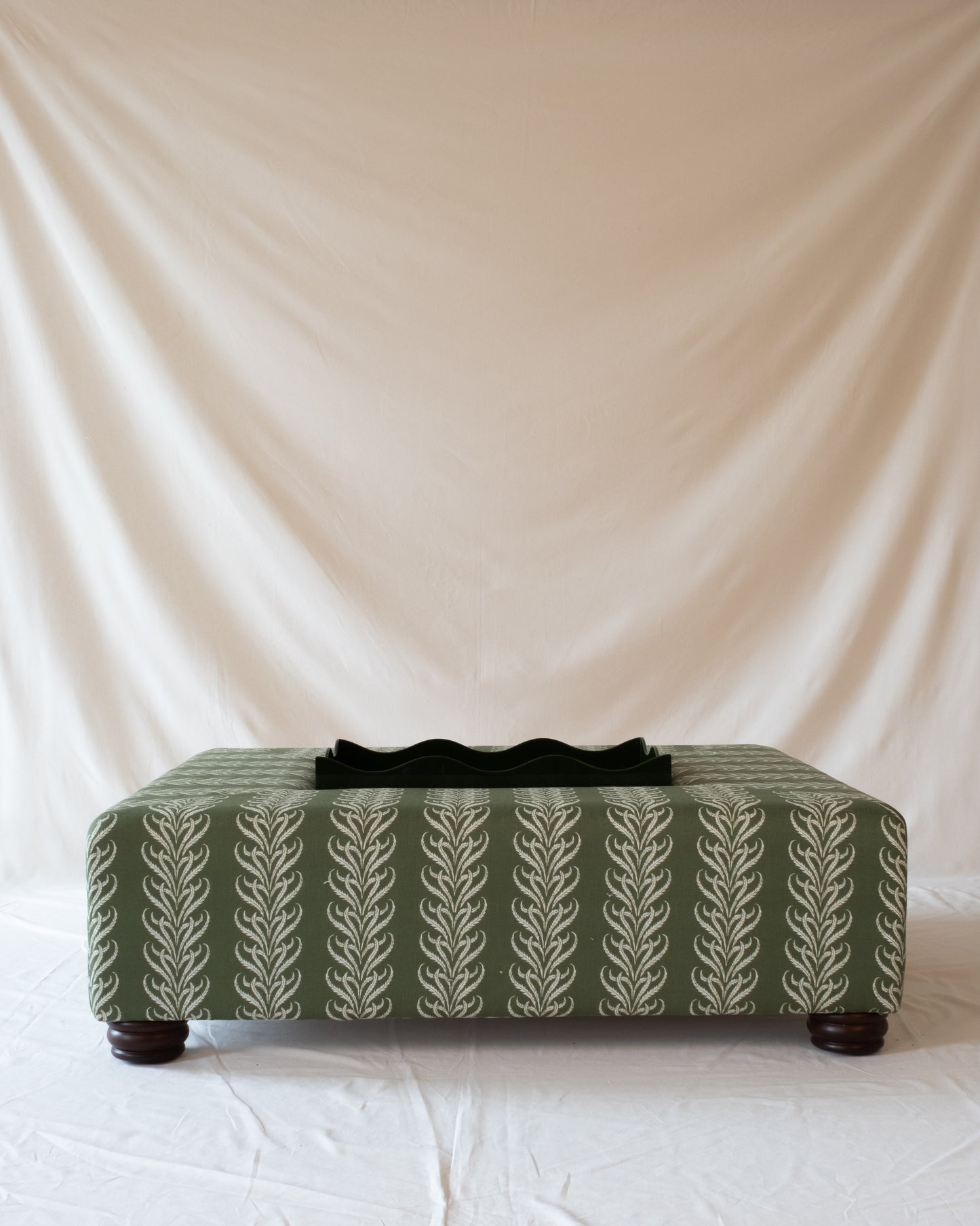 The Friendly Ottoman ~ Cinny Fabric