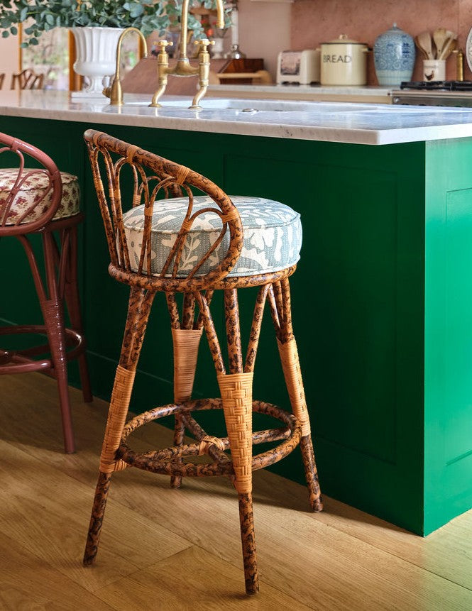 The Peacock Barstool - Tiger Stain
