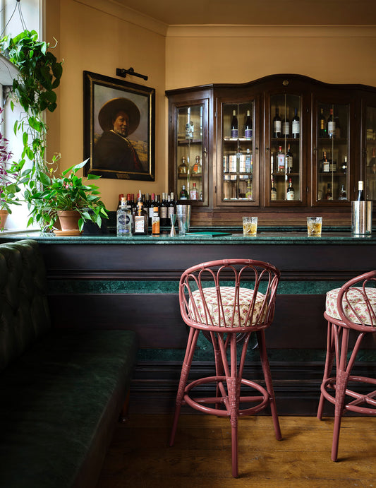 The Peacock Barstool - Painted