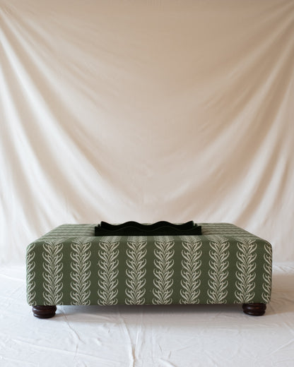 The Friendly Ottoman ~ Cinny Fabric