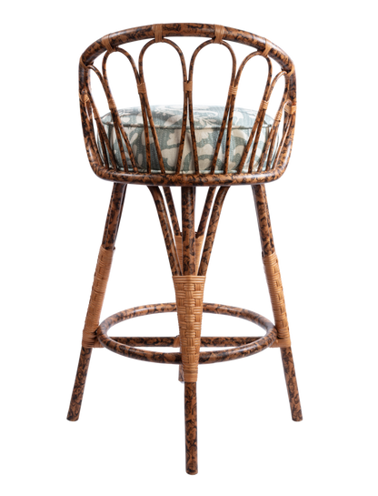 The Peacock Barstool - Tiger Stain