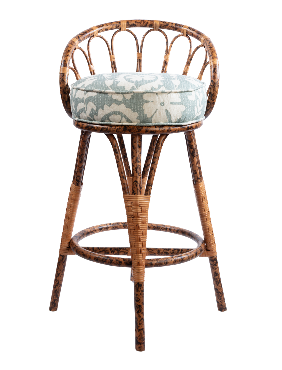 The Peacock Barstool - Tiger Stain