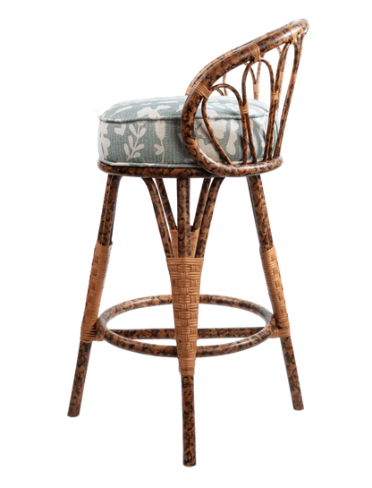 The Peacock Barstool - Tiger Stain